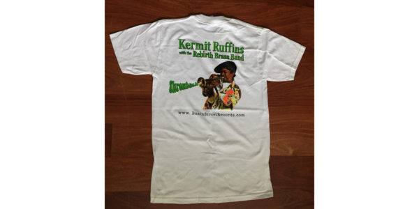 Kermit Ruffins & Rebirth Brass Band - Throwback T-Shirt - Image 3