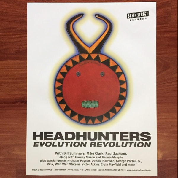 Headhunters - Evolution Revolution Poster