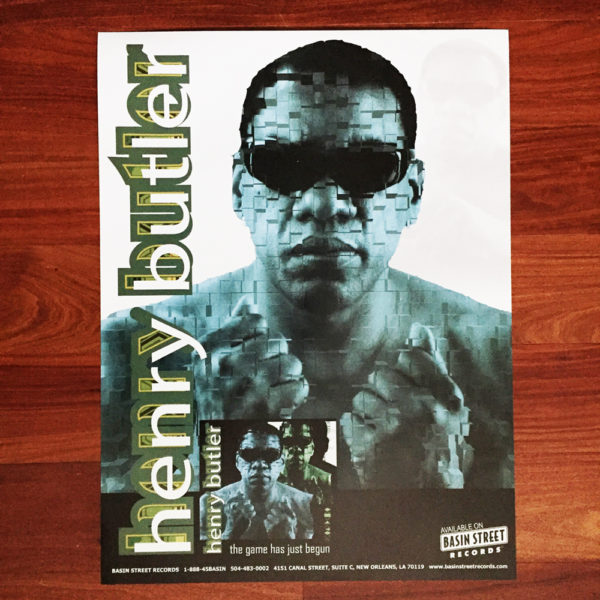Henry Butler - The Game Has Just Begun Poster