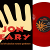 Image depicting the front cover of Jon Cleary & The Absolute Monster Gentlemen Vinyl LP with the Red Colored Vinyl LP on the right side
